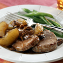 Apple-Pecan Tenderloin Medallions